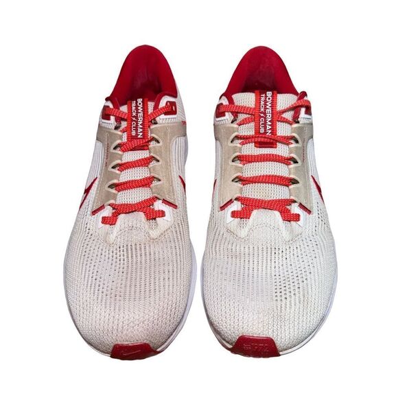 Nike bowerman Men\'s Red and Cream Athletic Shoes size 10 main image 6